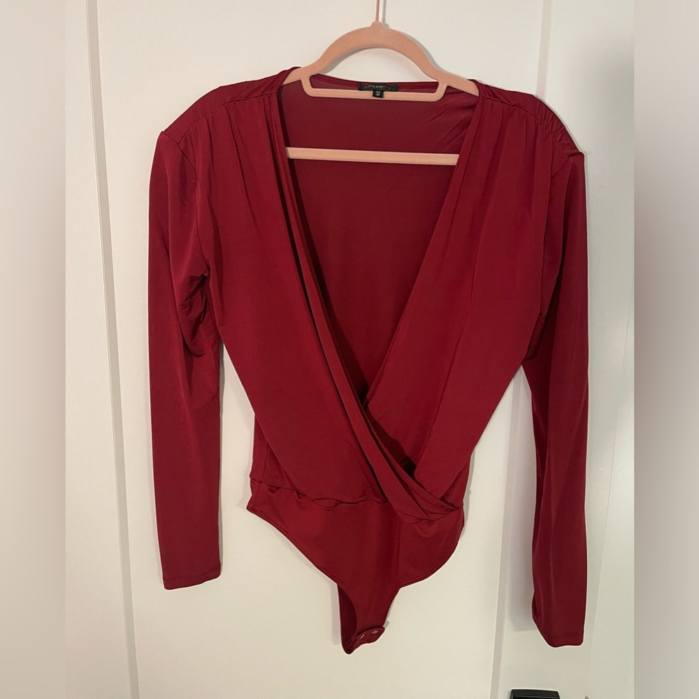 Satin Dynamite Longsleeve Bodysuit